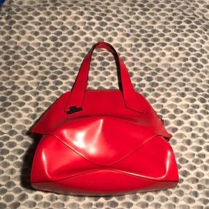 Red Cromia Leather Bag
